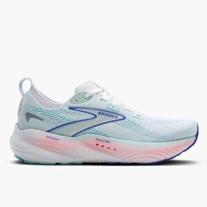 BROOKS Women's Glycerin 22 Road Running Shoes Size 8.5B In White/Limpet Shell